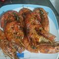 El cooksnap de Pilar Iniesta Camacho cuando hizo Langostinos al horno.