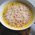 El cooksnap de Diego Valero Martinez cuando hizo Arroz con queso, salchicha y jamón York.
