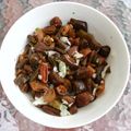 El cooksnap de Angélica cuando hizo Ensalada de cochayuyo.