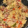 nstpoker1973's cooksnap of when they made Sausage & Peppers Rice One Pot Meal.