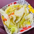 加一。新❤台傭日記 的 炒高麗菜點綴紅蘿蔔 cooksnap