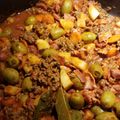 El cooksnap de Cecy Avila cuando hizo Relleno para el pavo Día de acción de Gracias.