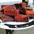 El cooksnap de Natu Vivas cuando hizo Brownies de Nesquik.