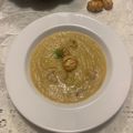 il Anna in cucina👩🏼‍🍳 quando ha preparato Vellutata di zucca con castagne e crema di latte