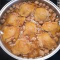 El cooksnap de Fátima Camino cuando hizo Contramuslos de pollo al curry con cerveza.