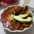 El cooksnap de KARLA CARDENAS cuando hizo Mole de olla. ॐ.