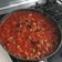 El cooksnap de Carmen villarreal cuando hizo Carne picada con berenjenas y calabacín.