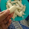 Cooksnap dari Amak Kirana untuk resep Sosis ayam homemade
