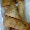 nafisat kitchen 's cooksnap of when they made Spring roll & samosa wrapper.