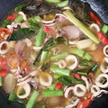 Cooksnap dari Anam Novia untuk resep Tumis Cumi Cabai Hijau