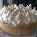 El cooksnap de Nicolás montangie cuando hizo Lemon pie cremoso con merengue italiano 🍋.
