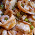 El cooksnap de Consol Gil cuando hizo Calamares en salsa americana.