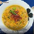 Kumkum Chatterjee's cooksnap of when they made Methi Dal Tadka.