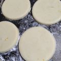 El cooksnap de Stephanie Soto cuando hizo Alfajores de Maicena veganos.