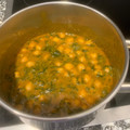 El cooksnap de ana belen cuando hizo Espinacas con garbanzos.