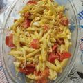El cooksnap de Natalia cuando hizo Ensalada tibia de fideos y atún.