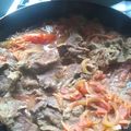 El cooksnap de Richard Fernando Vega cuando hizo Carne en Bistec.