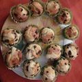 El cooksnap de Mercedes Zaldívar cuando hizo Muffins de banana y miel.