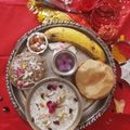 Rupa Tiwari का कुकस्नैप जब उन्होंने नवरात्रि भोग प्रसाद थाली (Navratri bhog prasad thali recipe in Hindi) बनाया था।