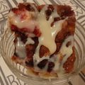 El cooksnap de Carola Carcamo cuando hizo Manzanas con sémola al horno.