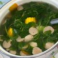 Cooksnap dari Newbie.Cooking untuk resep Sayur bening bayam jagung