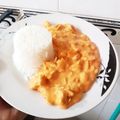 El cooksnap de Soledad Perdomo cuando hizo Strogonoff de pollo con arroz.