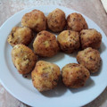 El cooksnap de Elena C cuando hizo Chupa Chups de quesito y fiambre de pavo(bolitas).