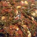 El cooksnap de Sonia cuando hizo Judías verdes con salsa de tomate.