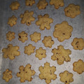 El cooksnap de Angelica Quintero cuando hizo Galletas de naranja con fideos de chocolate.