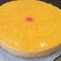 El cooksnap de LAM cuando hizo Tarta de melocotón con Thermomix y tradicional.