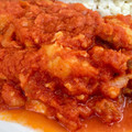 El cooksnap de Irene-Guirao cuando hizo Bacalao con tomate.