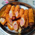 Cooksnap Rohaida Abd Rahman semasa beliau membuat Roti Gulung Sosej.