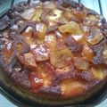 El cooksnap de Dolores cuando hizo Tarta de manzana invertida.