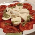 El cooksnap de Pauli Sevilla cuando hizo Carpaccio de tomate con burrata.