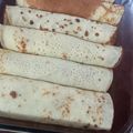 El cooksnap de Gabriela Mara Gutiérrez cuando hizo Panqueques para canelones/ dulce de leche.
