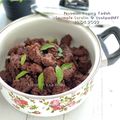 Cooksnap Sesimple Loralin semasa beliau membuat Pesamah Daging Kerbau.