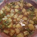 El cooksnap de Celia Sellares cuando hizo Estofado de patatas y pimiento verde.