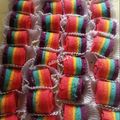 Cooksnap dari Endang Ramadhani untuk resep Mini Rainbow Roll Cake (Bolu Gulung Rainbow Mini)