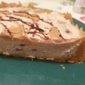 El cooksnap de Mersua cuando hizo Cheesecake de crema de cacahuete y chocolate.