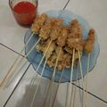 Cooksnap dari nia untuk resep Sate telur gulung.. jajanan SD