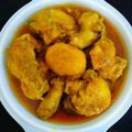 Shilpi Mitra's cooksnap of when they made নতূন আলু দিয়ে ঝাল চিকেন র ঝোল (Natun aloo diye chicken r jhol recipe in Bengali).