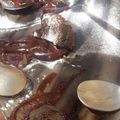 El cooksnap de Ana Pinya cuando hizo Coulant de chocolate.