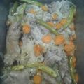 El cooksnap de Brian Andrade cuando hizo Manitas de Cerdo en Escabeche.