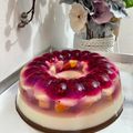 Cooksnap dari eva marchello untuk resep Cocktail Fruit with Milk Pudding ala Tiger Kitchen. Simple!