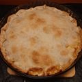 El cooksnap de Marìa Belèn Esnaola cuando hizo Tarta de calabaza y zucchinis.