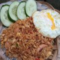 Cooksnap dari Rejeki 2021 untuk resep Nasi goreng ayam dan sosis ala anak kos