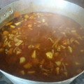 El cooksnap de Gustavo Corrbari cuando hizo Guiso de mondongo☺.