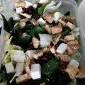 El cooksnap de Irma González cuando hizo Ensalada Mixta del Rey.