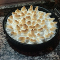 El cooksnap de Flavia Lopez cuando hizo Lemon pie.