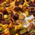 El cooksnap de Maria Abellan cuando hizo Huevos rotos con patatas, chistorra y pimientos - Cecofry.